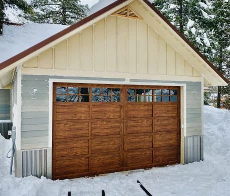 Freshly worked living room by Garage Door Store